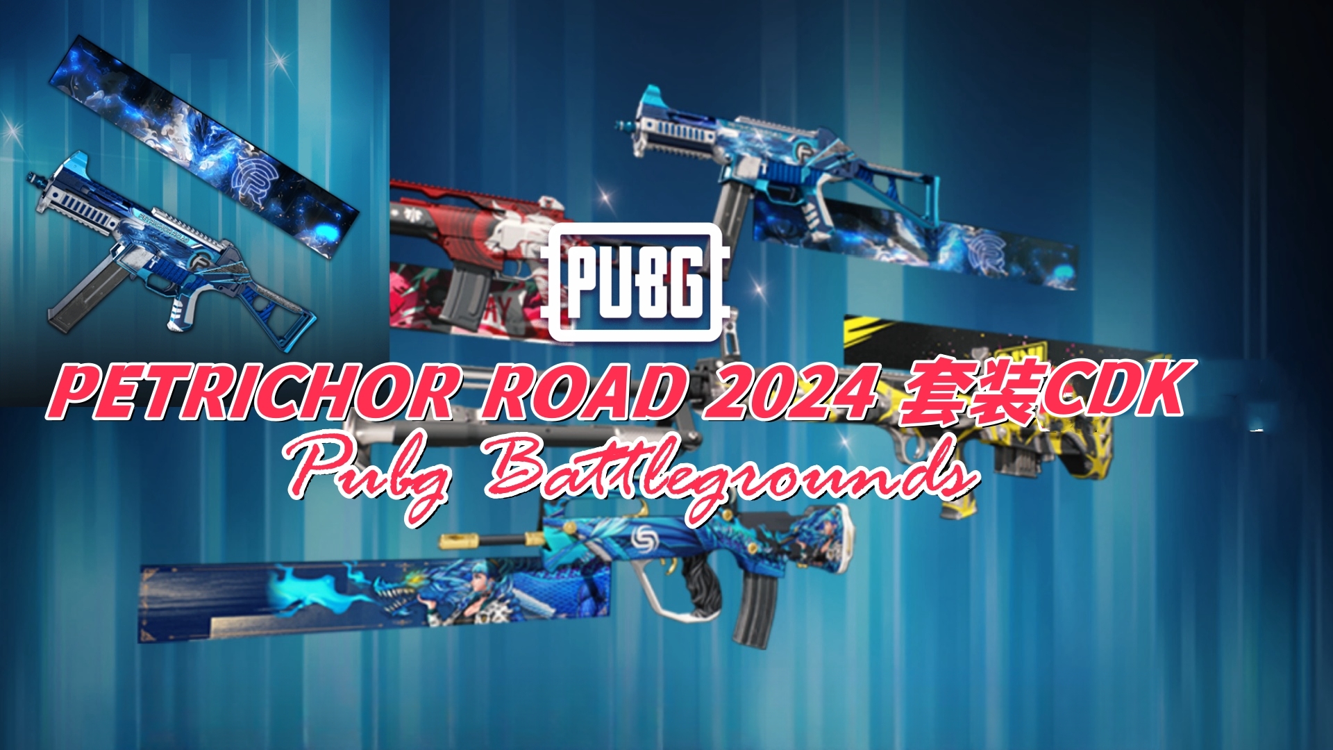 绝地求生 PUBG PETRICHOR ROAD 2024 套装CDK