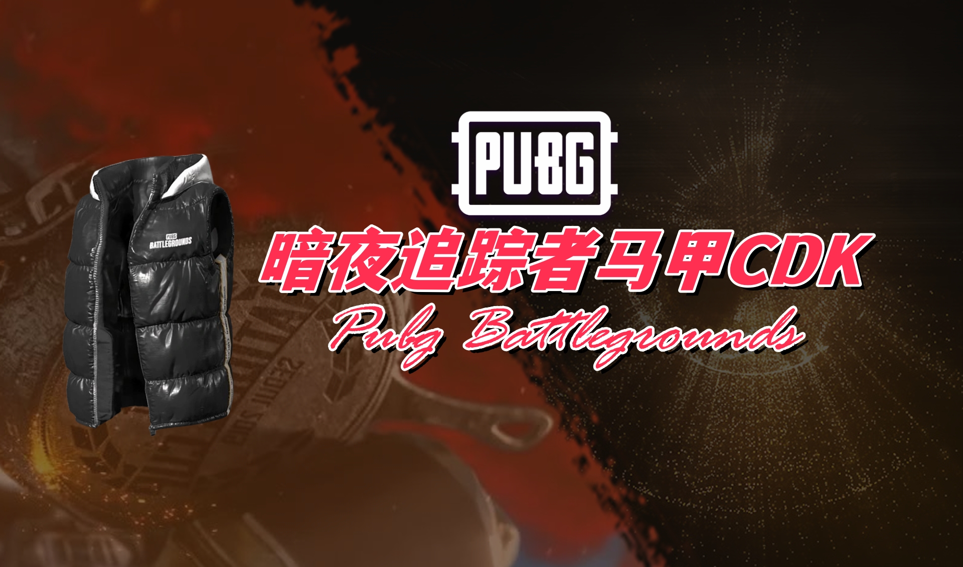 PUBG 暗夜追踪者马甲CDK